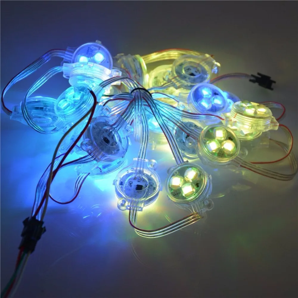 200 шт. 20 шт./лот WS2811IC D30B Полноцветный 3 светодиода 5050 SMD RGB Программируемый