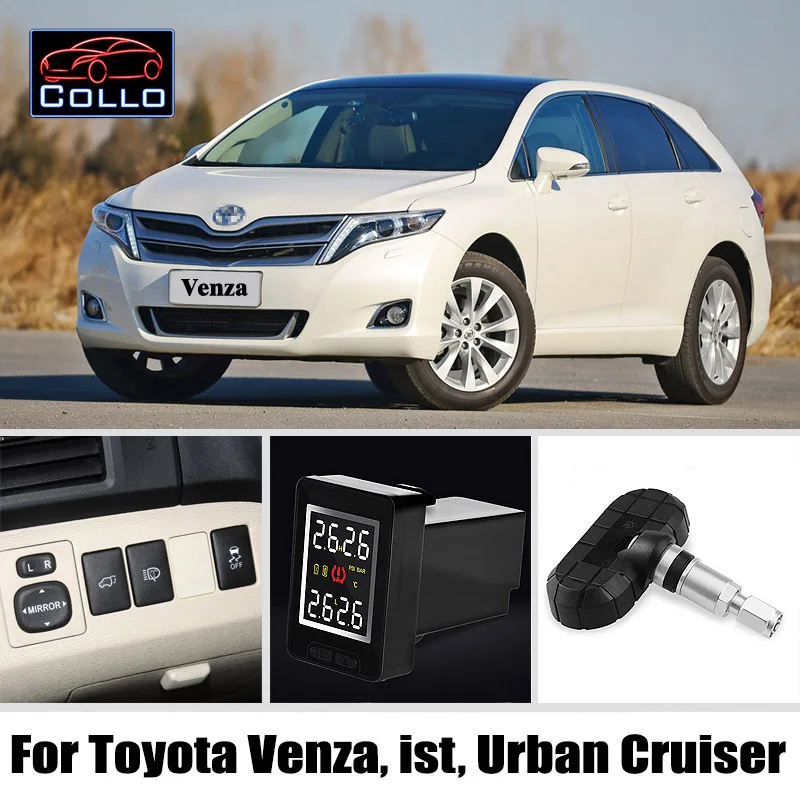 Система контроля давления в шинах для TOYOTA Venza ist Urban Cruiser/Беспроводная система
