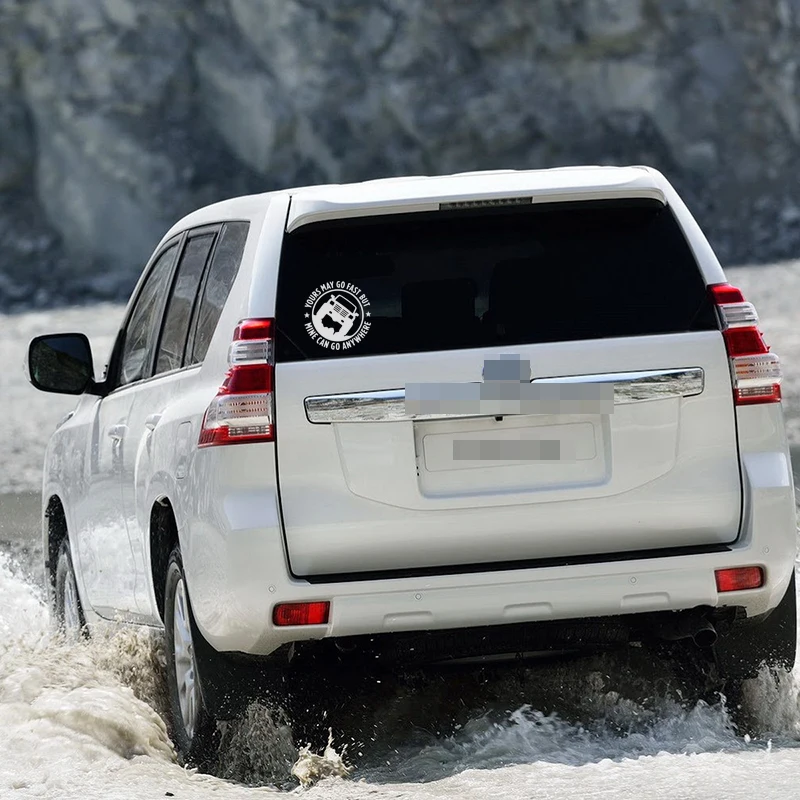 Забавная Автомобильная наклейка 4x4 стилинг автомобиля вы можете быстро поймать я