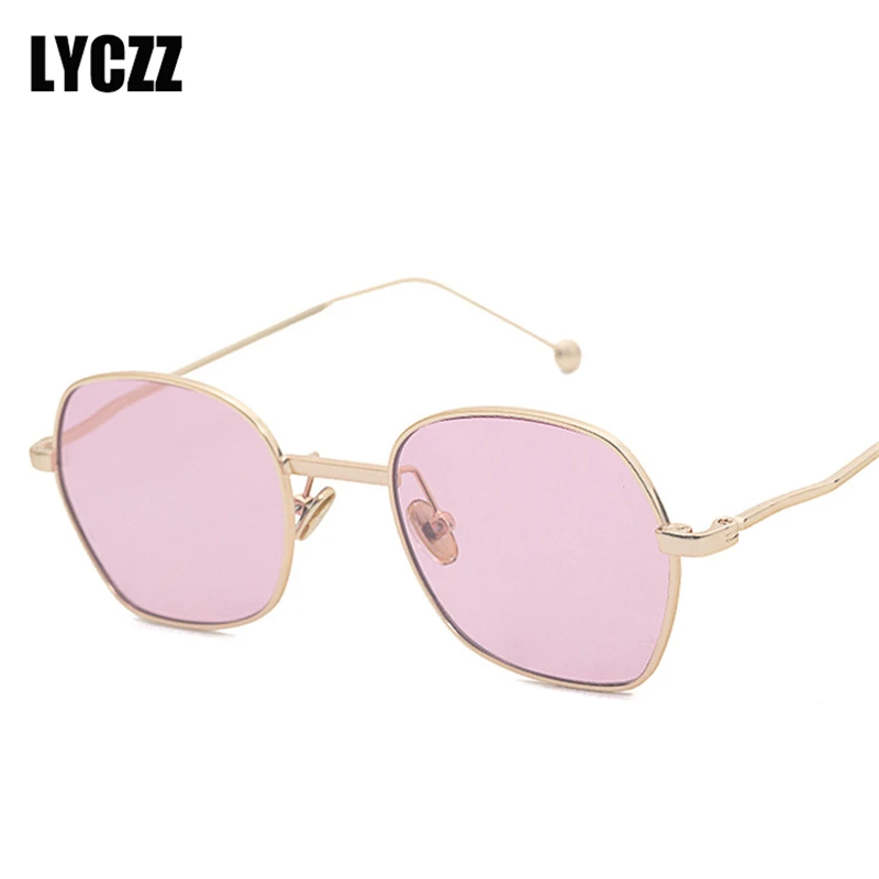 LYCZZ 2019 New Exquisite Square Glasses Students Fashion Trend Alloy Sunglasses Unisex Myopia Spectacle Prescription eyewears |