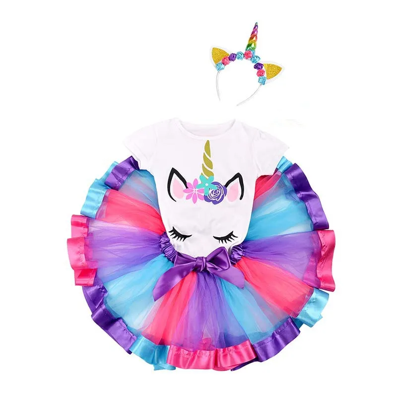 Детская одежда летнее Сетчатое платье-пачка для девочек Хлопковые Платья