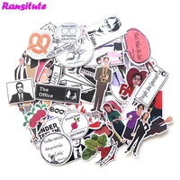 R274 46pcs set The Office Sticker Motorcycle And Suitcase Laptop Sticker Skateboard Sticker Mobile Phone Decoration Decal