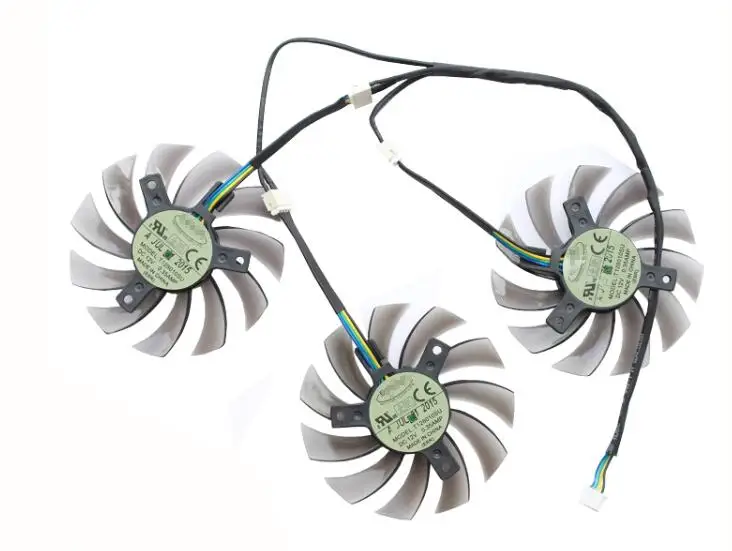 Охлаждающий вентилятор для видеокарты GIGABYTE GTX980 GTX 980 1060 1070 1080 780Ti 770 760 680 R9 290 EVERFLOW