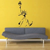 55x100cm statue of liberty new york america wall art sticker decal diy home decoration decor wall mural removable room sticker