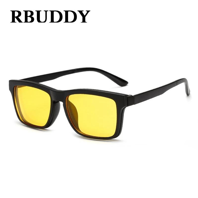 Мужские солнцезащитные очки с поляризацией на клипсе | Аксессуары для одежды