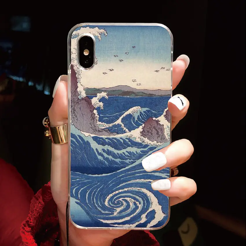 16 Чехол для Google Pixel XL2 XL3 3A 4 4 XL 2 3 задняя крышка мультфильм волна Искусство Японский Мягкий ТПУ силиконовый чехол для сотового телефона - Цвет: 16