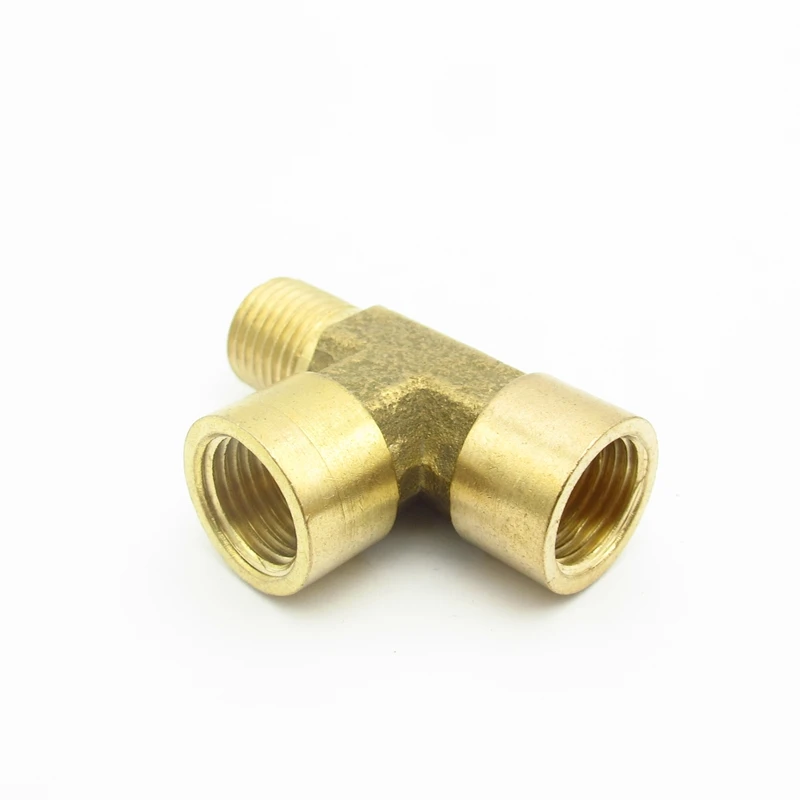 1/8 &quotBSP Женский х x Мужской Тройник Тип 3 Way латунных фитингов адаптер переходник