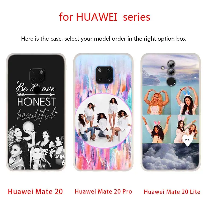 Чехлы для телефонов 5h Five Harmony Dinah Jane Huawei Mate 30 20 10 Lite Pro мягкий силиконовый чехол Y9 2019