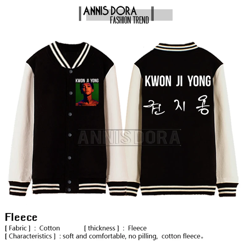 BIGBANG GDRAGON Solo чехол для альбома Kwon Ji Yong бейсбольная куртка|baseball jacket|jacket jacketbigbang jacket |