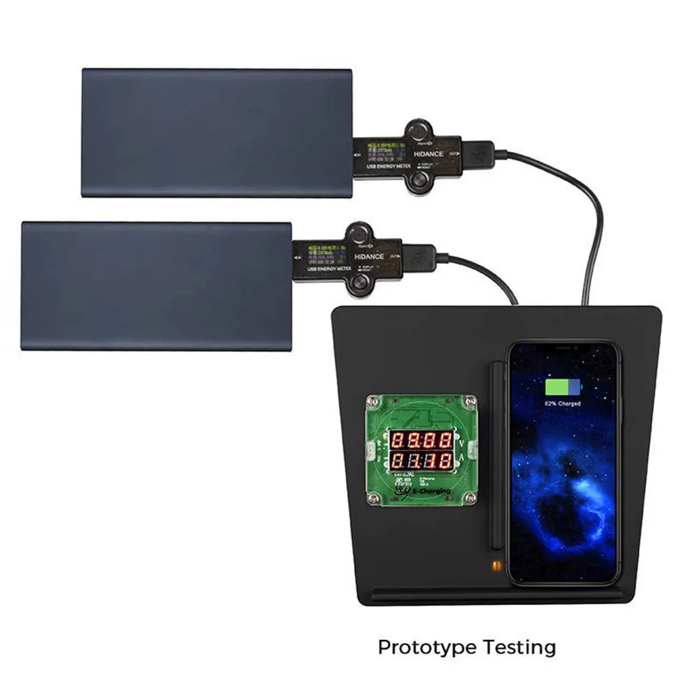 Беспроводное зарядное устройство для телефона противоскользящее автомобильное