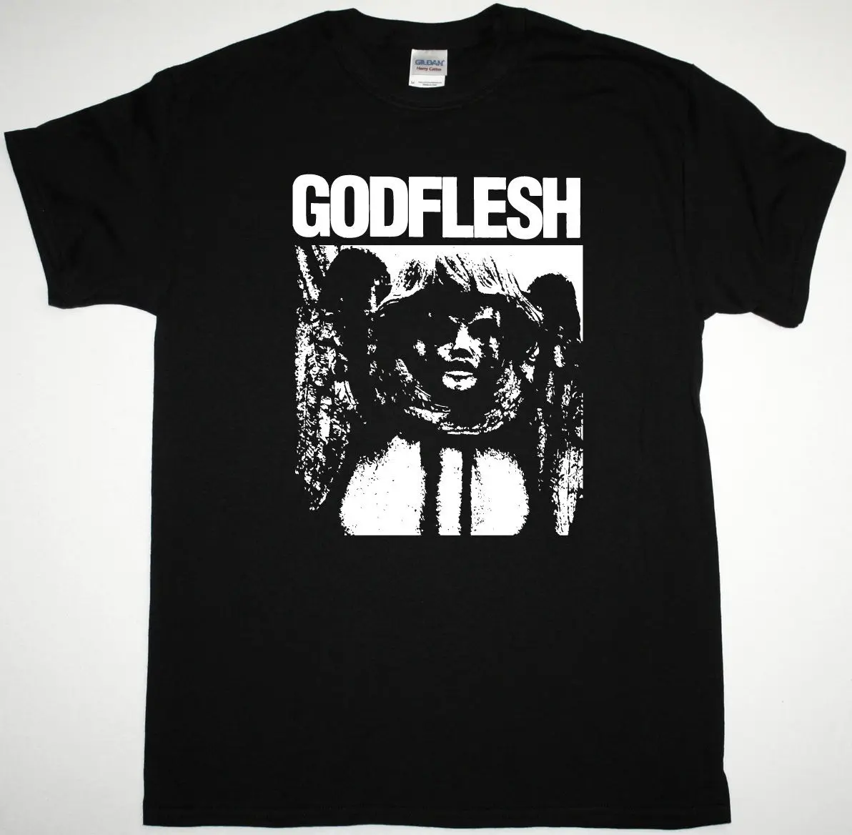 GODFLESH/Новая черная футболка из чистого промышленного металла с надписью Mind KILLING JOKE