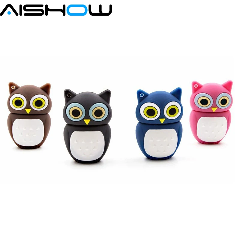 Креативные милые Новый USB флеш-накопитель Флеш накопитель с мультипликационным