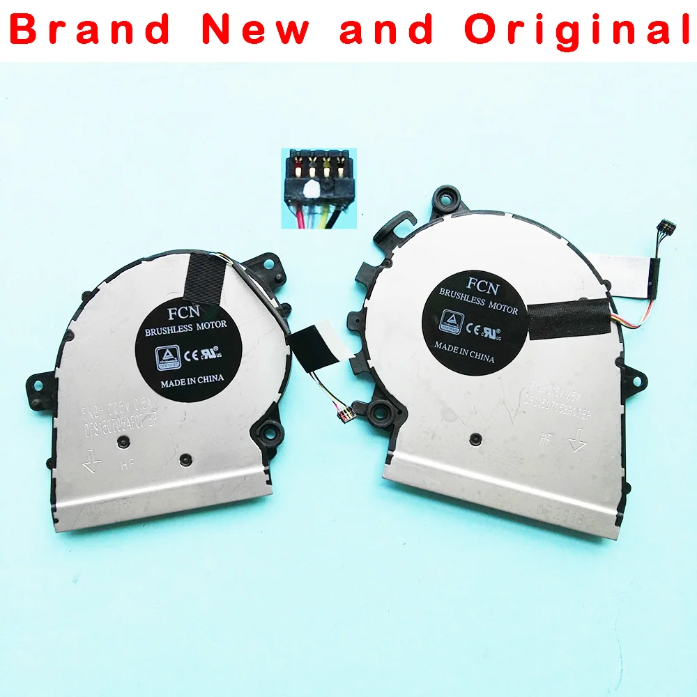 Новый оригинальный процессор gpu вентилятор для FCN DFS150705AF0T FKGH DFS150705BR0T FKJH DC5V 0.5A
