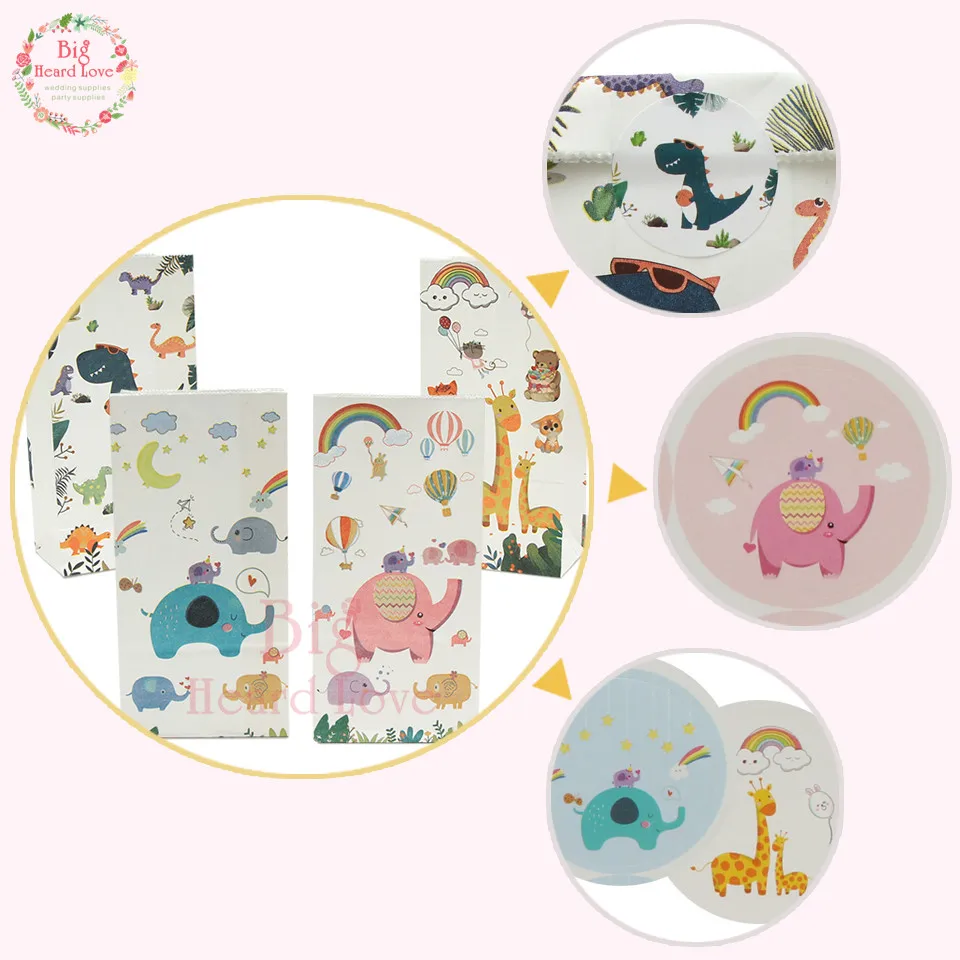 24 шт. милый мальчик и девочка бумажное Украшение коробки для конфет детский