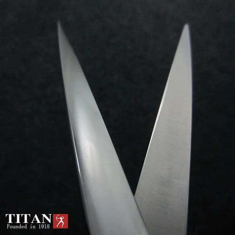 Titan 7,5 дюйма ножницы для ухода за домашними животными 440c сталь ручной работы острые профессиональные ножницы инструмент