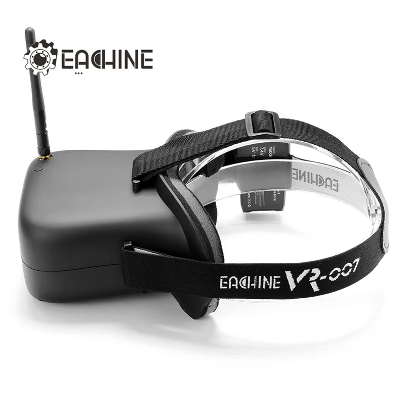 Hot New Eachine VR-007 Pro VR007 5.8G 40CH HD FPV Goggles Video Glasses 4.3 Inch With 7.4V 1600mAh Battery For Multicopter | Игрушки и