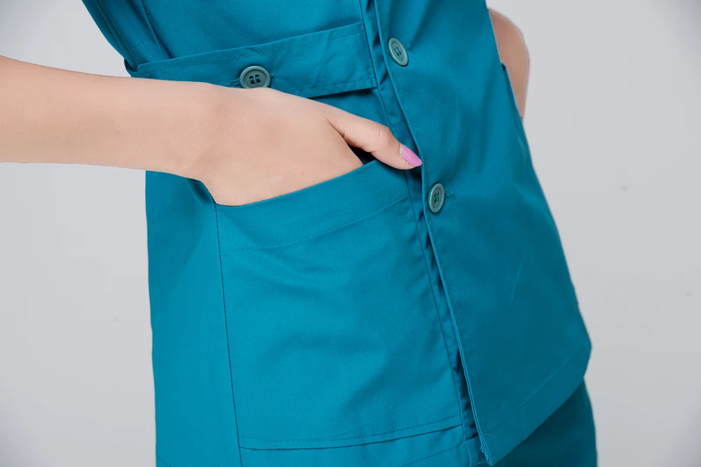 Бесплатная Доставка OEM медсестра равномерное больницы скрабы верхней и нижней