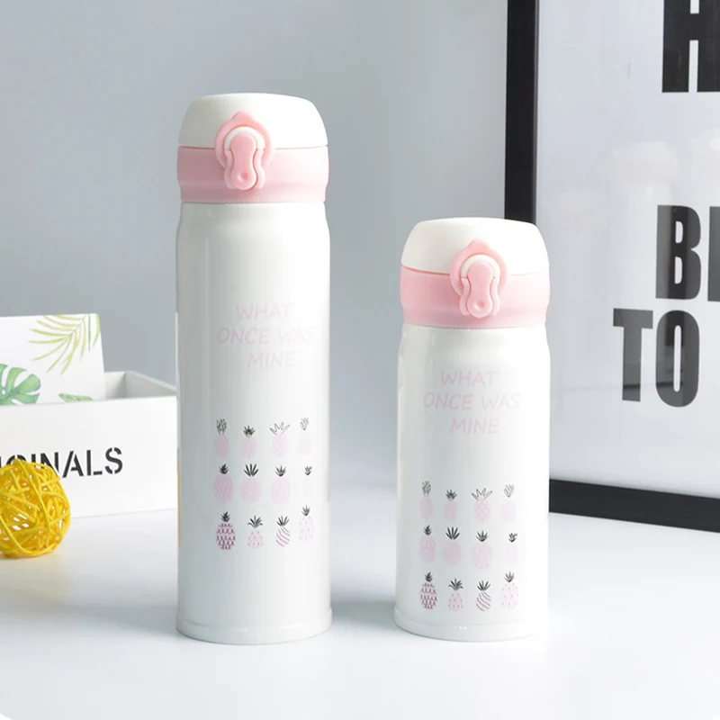 Фламинго термос из нержавеющей стали кружка с вакуумной изоляцией 350 мл 450