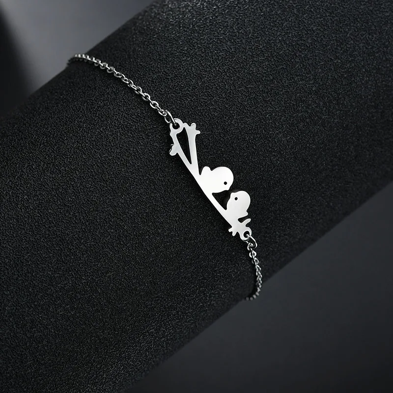 Женский браслет ELSEMODE из нержавеющей стали золотистого и серебристого цвета для