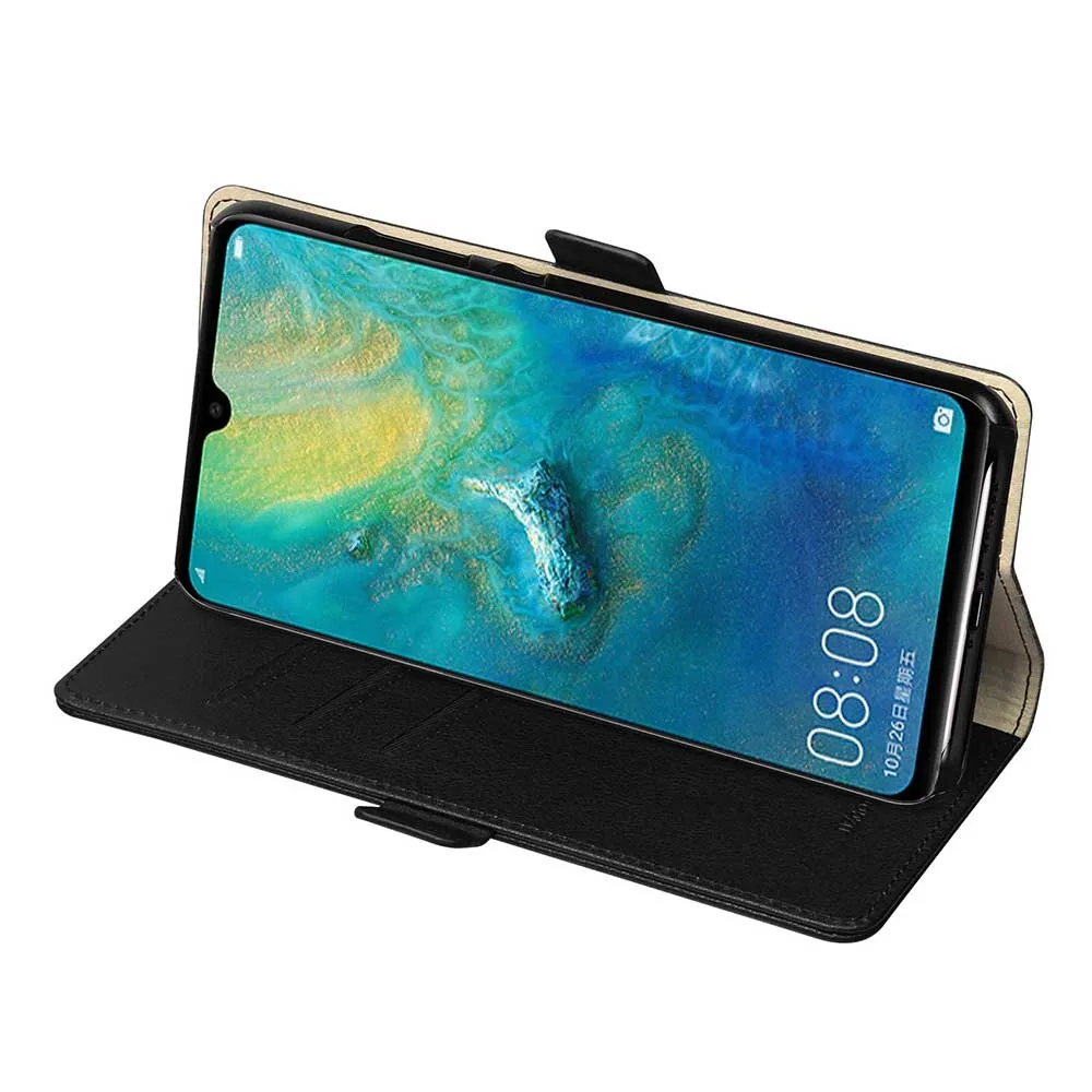 Huawei Mate 20X Case 7.2 inch Luxury Business Flip PU+PC Leather magnet adsorption Skin for 20 X Wallet Cover | Мобильные телефоны