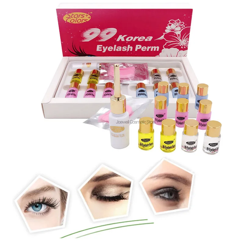 Профессиональный набор для подтяжки ресниц 3 шт./лот ТИНТ с клеем перманентной