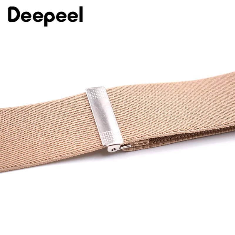 Deepeel, 1 шт., 3,5*120 см, мужские подтяжки, повседневные, 6 зажимов, кнопки, ремень, высокое качество, для взрослых, кнопки, эластичная лента, подтяжки, аксессуары для костюма
