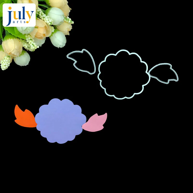 Julyarts Metal Cutting Dies and Stamps Scrapbooking Flower for Card Making Paper Album | Дом и сад
