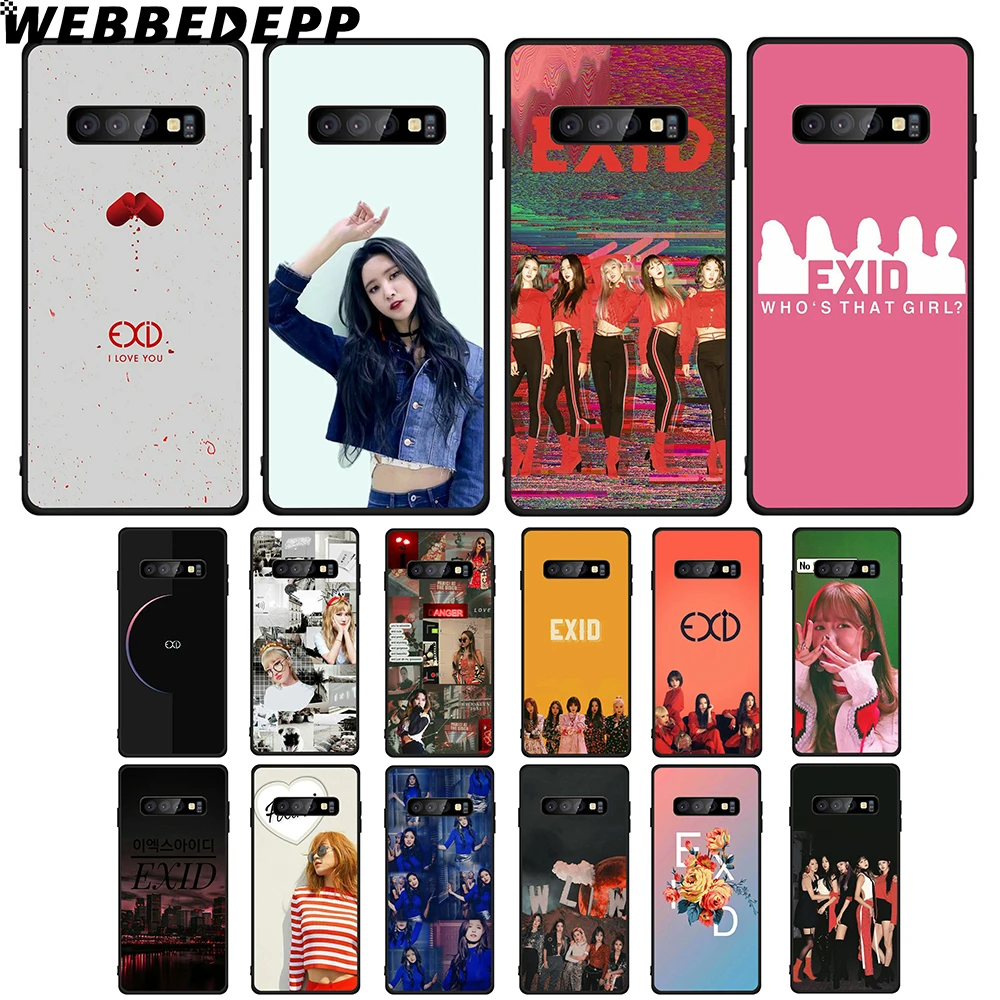 WEBBEDEPP KPOP EXID Мягкий ТПУ чехол для Samsung Galaxy Note8 9 A10 A20 A40 A50 A60 A70 M10 M20 M30|Бамперы| |