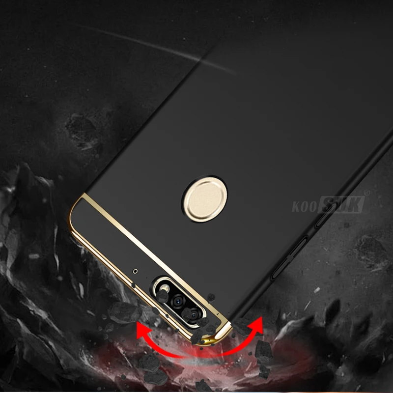 Huawei Honor 7C чехол Y7 Prime 2018 Pro Чехол полная защита жесткий из поликарбоната для huawei Nova 2