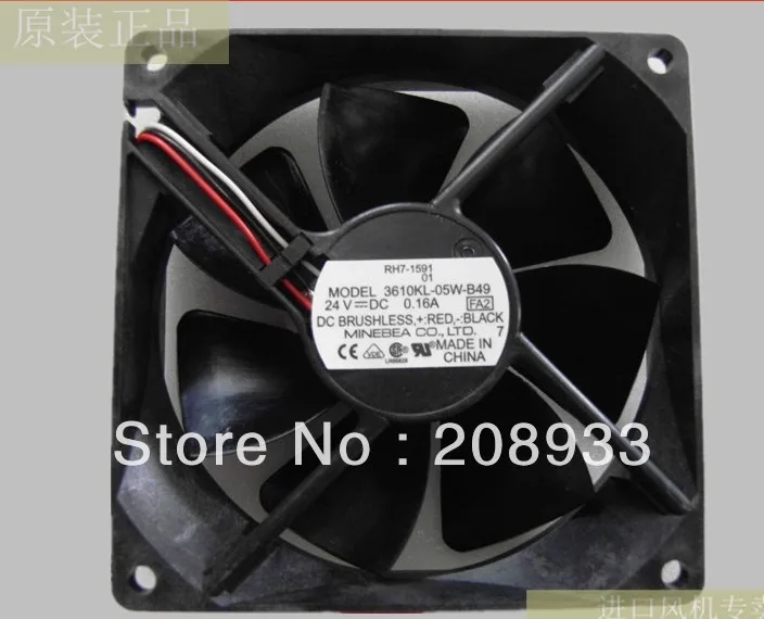 Двухшаровой инвертор IPC fan 3610KL 05W B49 24V 0.16A + вентилятор охлаждения для NMB 9025 9 см|cooling