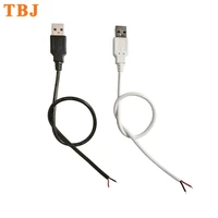 2pin 4pin male female 5v usb connector wire diy usb connect cable for single color 5050 3528 5730 flexible led strip light