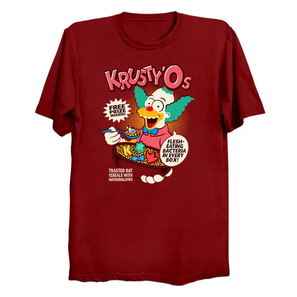 Новая мужская футболка с принтом хлопковая Футболка клоун крупы o-образным