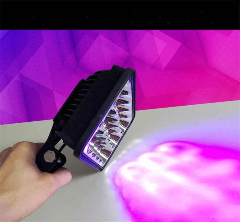 300W 395nw wavelength lamp LED module glue lamps green oil purple hand light mobile phone watercooler uv curing for gel varnish