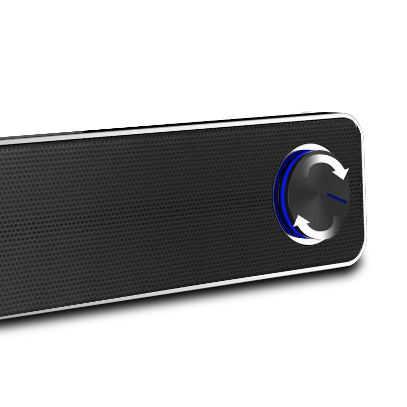 Настольный ПК USB динамик 3D объемный стерео Бас смартфон Soundbox громкоговоритель