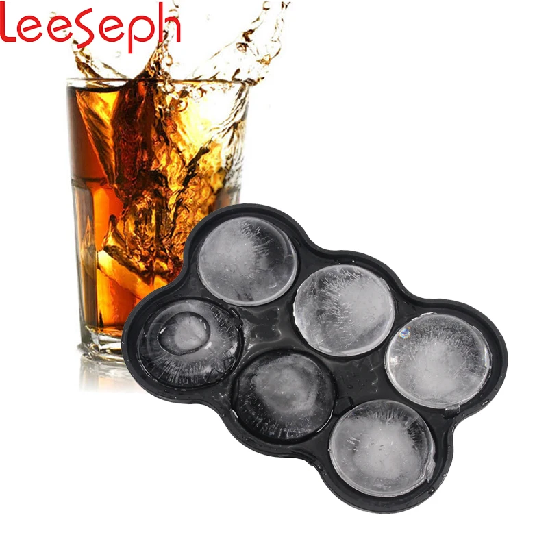 

Silicone Ice Ball Maker Mold - 6 Piece 4 X 4cm Round Ice Ball For Party Bar Kitchen