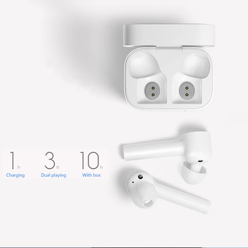 Новый Сяо mi Airdots Air СПЦ Bluetooth наушники ANC переключатель ENC HD Авто пауза коснитесь