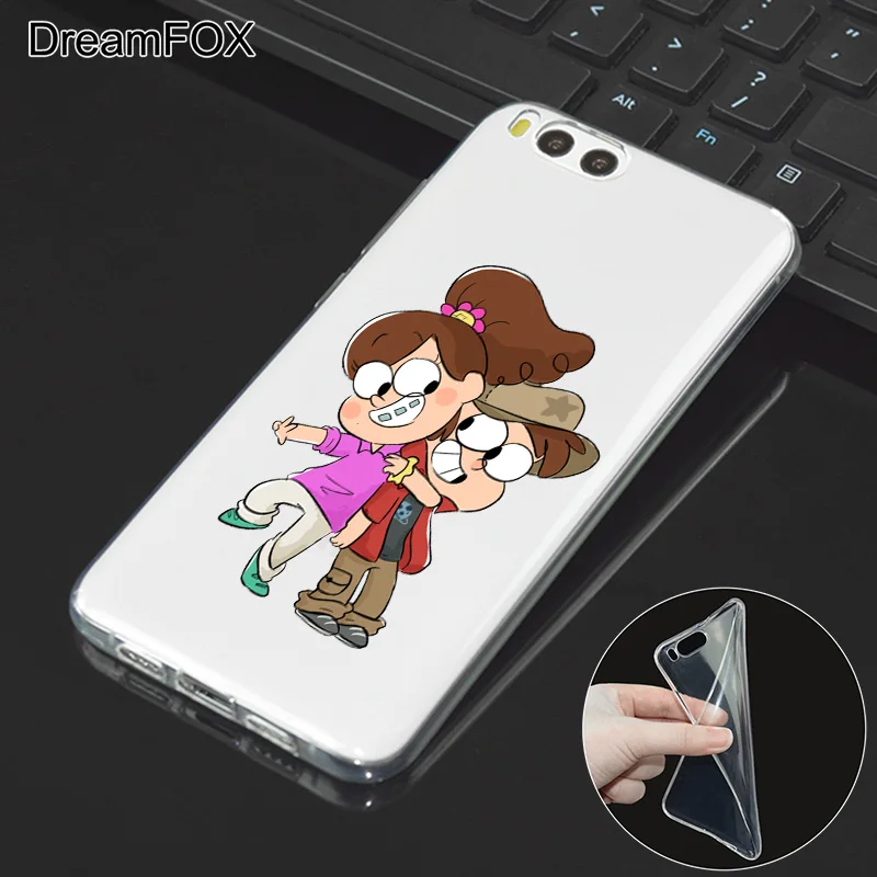 DREAMFOX M231 Gravity Falls Family Soft TPU Silicone Case Cover For Xiaomi Mi Note 2 3 4 5 6 8 SE M5 4C 4S 5C 5S 5X 6X A1 Plus |