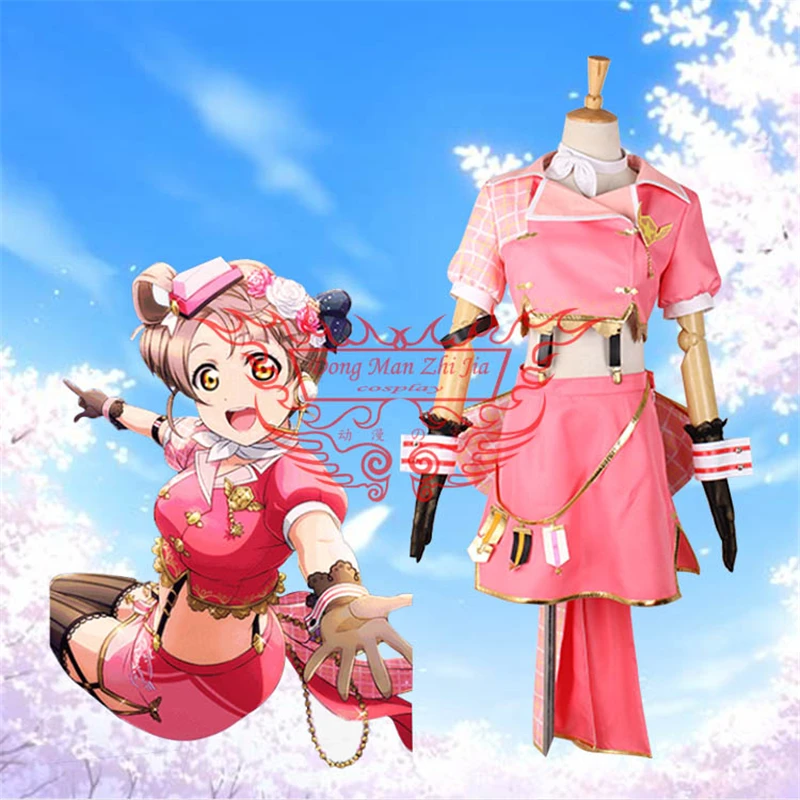 Аниме одежда 2019 Новинка Love Live Sunshine мини Дори Скай Awaking платье косплей костюм