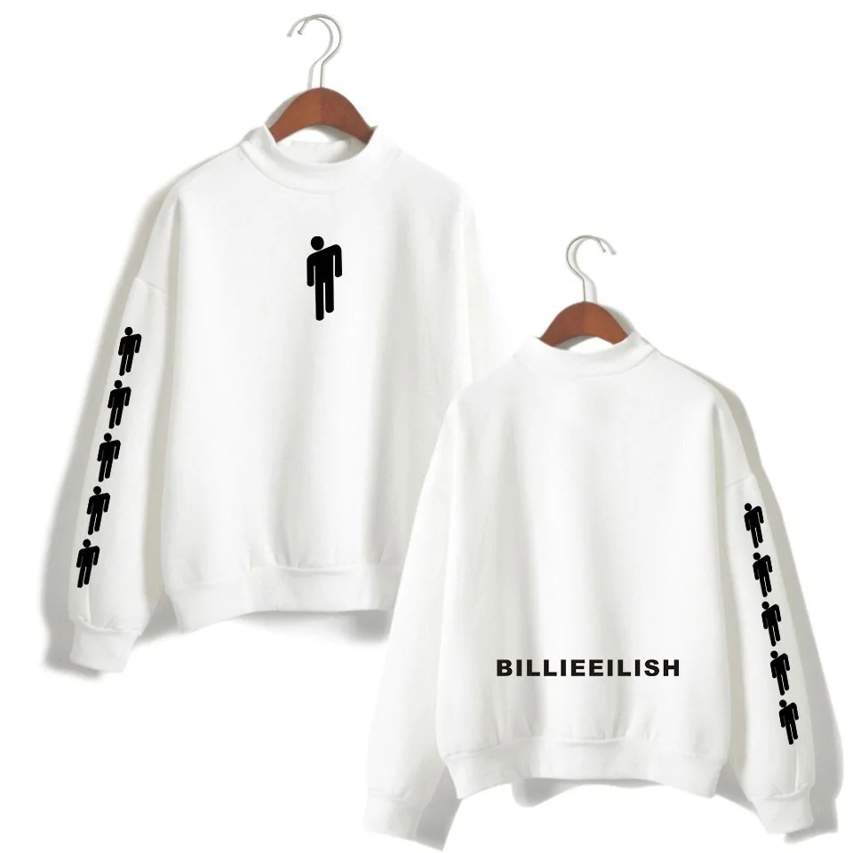 Billie Eilish женские/мужские толстовки с длинным рукавом, флисовая водолазка, повседневный пуловер, куртка с капюшоном, пальто в стиле хип-хоп, уличная одежда
