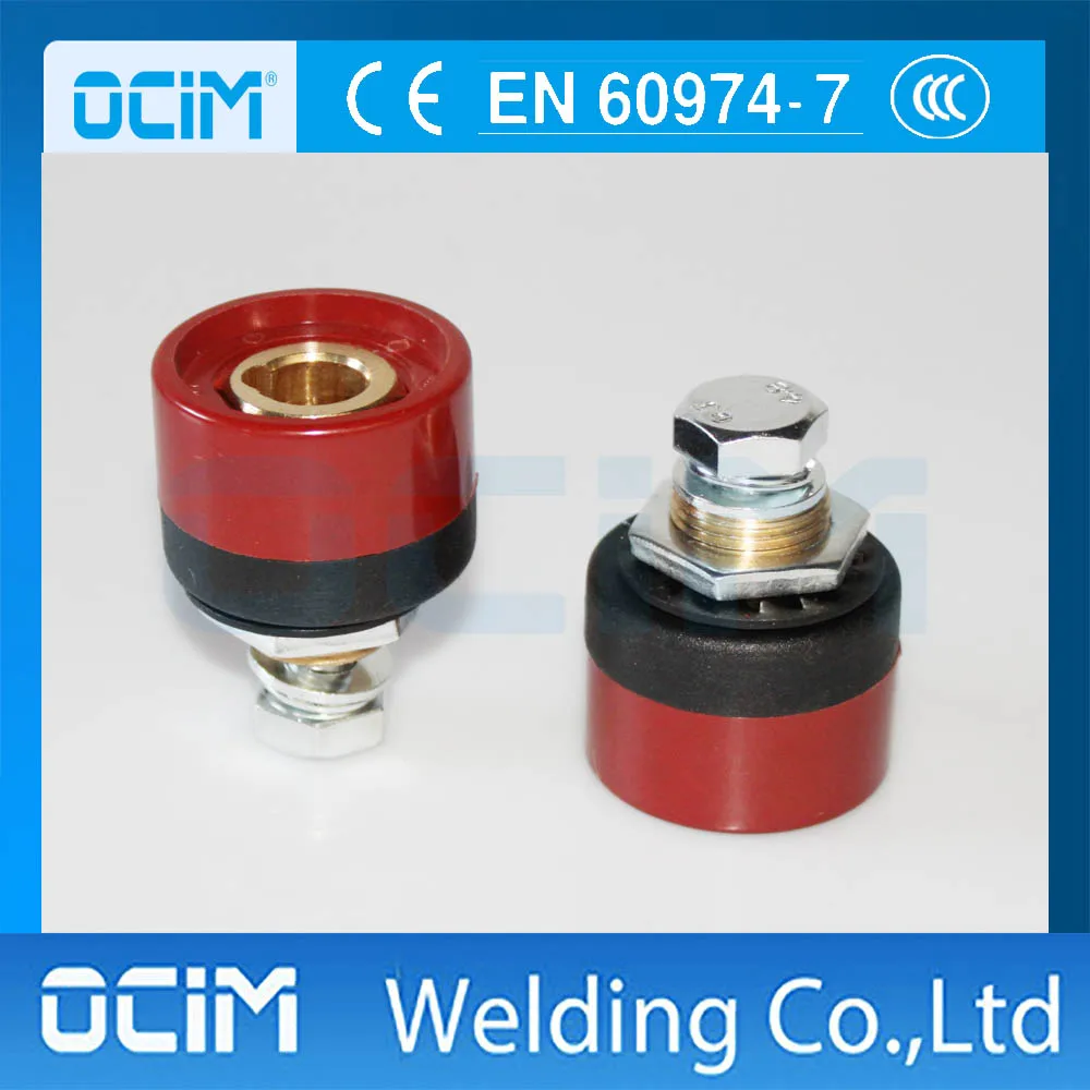 2 шт. DKZ 35 50mm2 300 400A красная сварочная панель разъем кабеля|connector cable|connector 3connector socket |