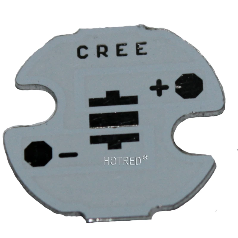 Бесплатная доставка! 16 мм CREE XPE/XPG/XTE LED PCB/алюминиевая Базовая пластина/печатная