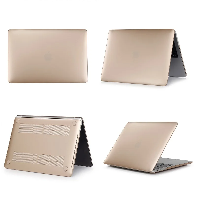 Прозрачный матовый прорезиненный жесткий чехол для Macbook Pro 13 3 15 4 New Retina 12 &quotAir 11 2018