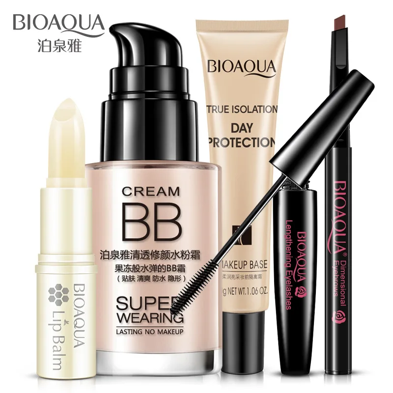Основа для макияжа BIOAQUA 5 шт. основа Праймер консилер водостойкий отбеливающий