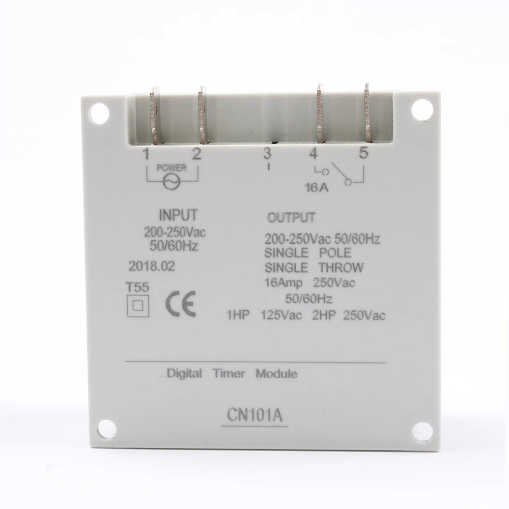 Бесконтактный CN101A AC DC 12V круглый цифровой ЖК таймер питания Еженедельно