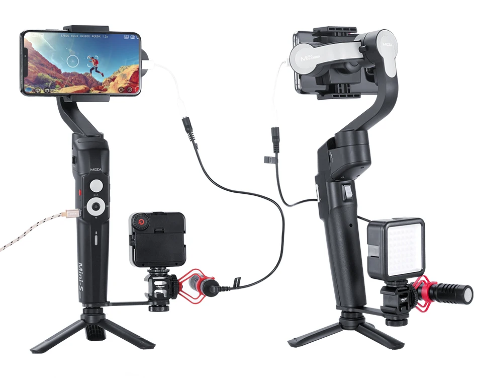 В России) Moza Mini-S 3-Axis телефон карданный складной стабилизатор для iPhone Oneplus 7pro GoPro DJI Osmo экшн VS мини-Mi гладкой 4