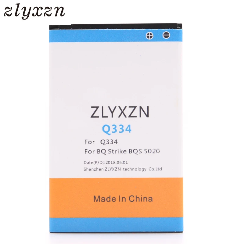 Q334 battery 100% New 2500mAh Battery for Micromax BQ Strike BQS 5020 BQS5020 BQS-5020 free shipping | Мобильные телефоны и