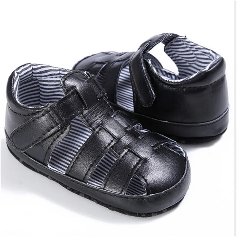 2017 простая Дизайнерская обувь для маленьких мальчиков модные однотонные мягкие