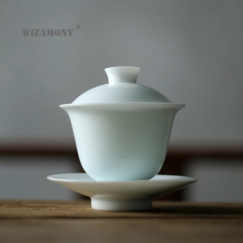 WIZAMONY китайский чайный набор кунг фу гайвань чайник чашки фарфоровая кружка