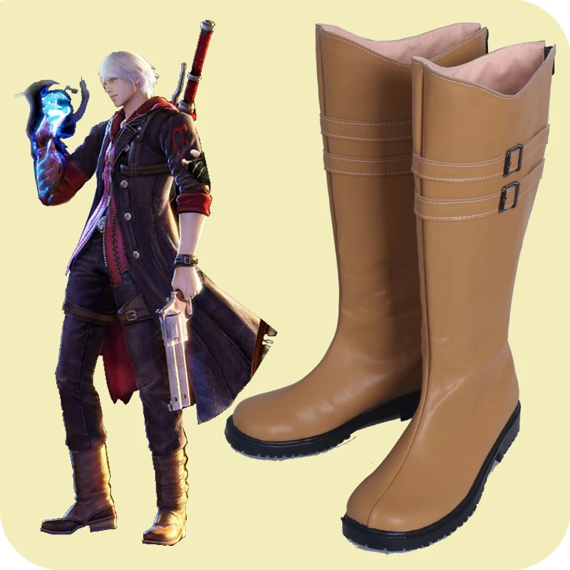 Обувь для костюмированной вечеринки в стиле игры Devil May Cry 4 Данте супергероя