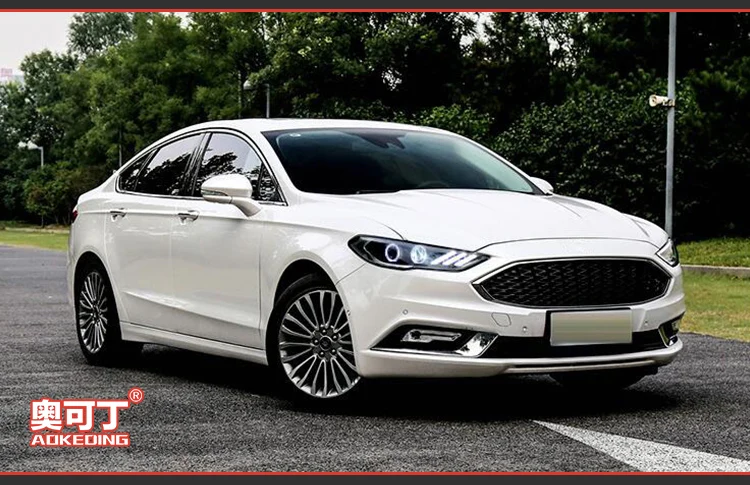 AKD автомобильный Стайлинг для Mondeo фары 2013- Fusion светодиодный фары DRL Биксеноновые линзы Высокий Низкий луч парковка противотуманная фара